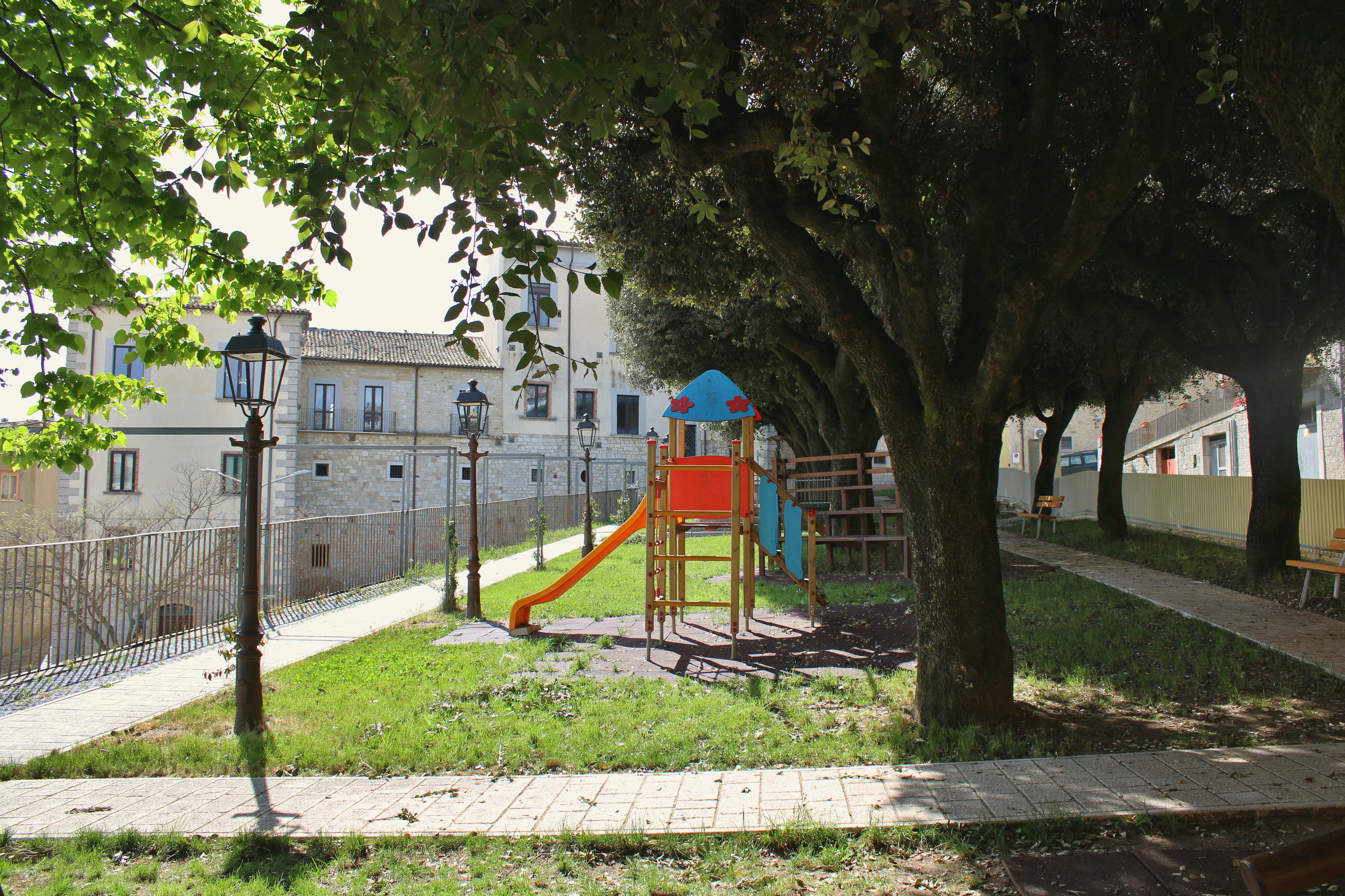 Outdoor play area